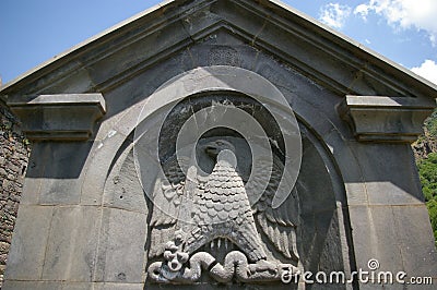 Geghard monastic complex. Armenia, Kotayk Stock Photo